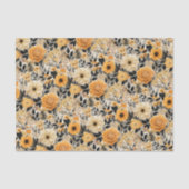 Elegant Fall Floral Seidenpapier (Vorderseite)