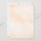 Elegant Fall Florals 50. Geburtstag Einladung (Rückseite)