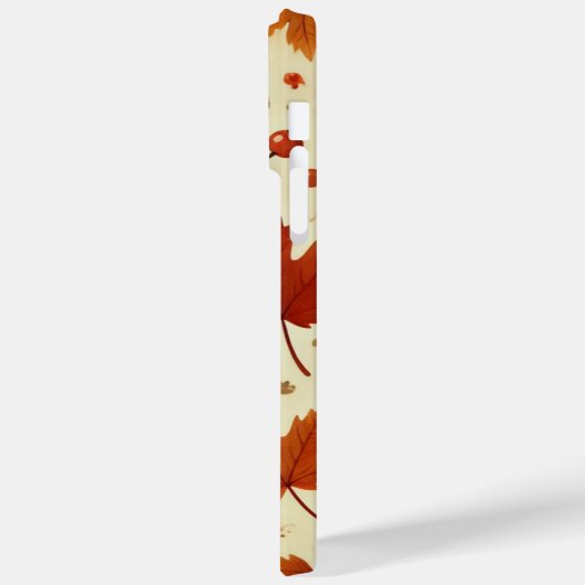 Elegant Fall Pattern Case-Mate iPhone Hülle (Rückseite / Links)