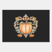 Elegant Fall Pumpkin Geschenkpapier Set (Vorderseite 2)