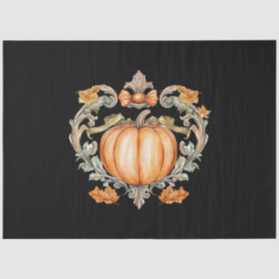 Elegant Fall Pumpkin Seidenpapier