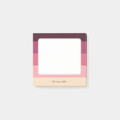 Elegant farbblockiert post-it klebezettel (Vorderseite)