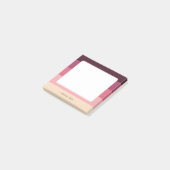 Elegant farbblockiert post-it klebezettel (angewinkelt)