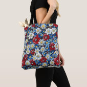 Elegant farbenfroh stilvoller Chic Modernes, flora Tasche (Von Nahem)