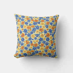 Elegant Farbige Stylische Romantische Florale Chic Kissen