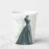 Elegant Fashion Birthday Paper Cups – Perfume  Pappbecher (Vorderseite)