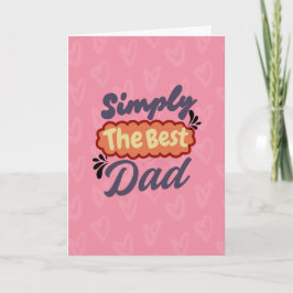 Elegant Father’s Day Greetings Card Karte