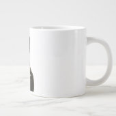 Elegant Female Portrait  Jumbo-Tasse (Rechts)