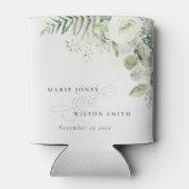 Elegant Fern Eukalyptus Greenerenerage Foliage Wed Dosenkühler (Rückseite)