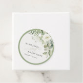 Elegant Fern Eukalyptus Greenerenerage Foliage Wed Geschenkanhänger (Beispiel)