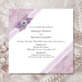 Elegant Fern Floral Wedding Einladung