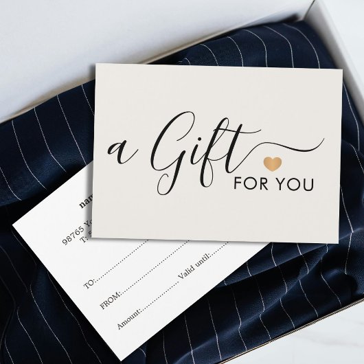 Elegant Festive Faux Gold Heart Warm White