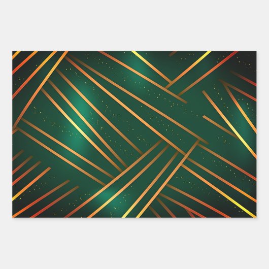 Elegant Festive Geschenkpapier Set (Vorderseite 2)