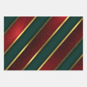 Elegant Festive Geschenkpapier Set (Vorderseite)