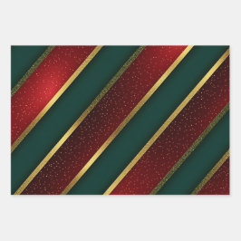 Elegant Festive Geschenkpapier Set