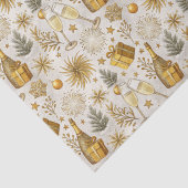 Elegant Festive New Year Luxe Aesthetics Seidenpapier (Detail)