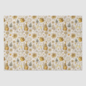 Elegant Festive New Year Luxe Aesthetics Seidenpapier (Vorderseite)