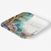 Elegant Fiesta Quinceanera ID1029 Pappteller (Gewinkelt)