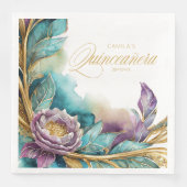 Elegant Fiesta Quinceanera ID1029 Serviette (Vorderseite)