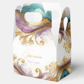 Elegant Fiesta Quinceanera Willkommen ID1029 Geschenkschachtel (Geöffnet)