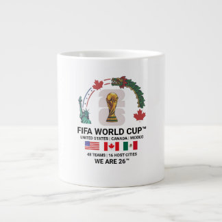 Elegant FIFA World Cup 2026 Jumbo Mug Jumbo-Tasse