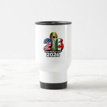 Elegant FIFA World Cup 2026 Travel/Commuter Mug