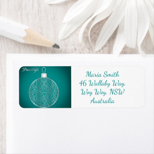 Elegant filigree bauble (Insitu)