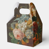 Elegant Fine Art Floral Still Life Wedding Geschenkschachtel (Rückseite)