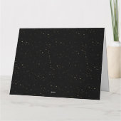 Elegant Firefly Rustic Wedding Einladung (Rückseite)