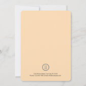 Elegant Fireworks Annual Company New Year's Soirée Einladung (Rückseite)