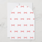 Elegant First Birthday Invitation. Einladung (Rückseite)