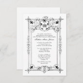 Elegant First Holy Communion Katholic Einladung (Vorne/Hinten)