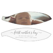 Elegant First Mother's Day Custom Foto Collage Basketball (Panele)