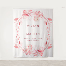 Elegant Flawless Sakura Blossom Hochzeit Wandteppich