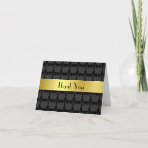 Elegant Fleur Di Lys Dankeschön Card Dankeskarte