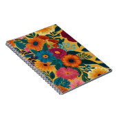 Elegant Floral 2025 Notizblock (Rechte Seite)