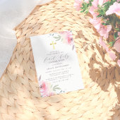 Elegant Floral Ankündigung