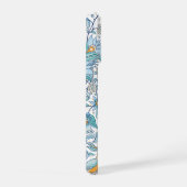 Elegant Floral Arabesque iPhone 15 Pro Fall iPhone Hülle (Rechte Seite)