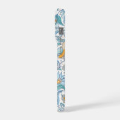 Elegant Floral Arabesque iPhone 15 Pro Fall iPhone Hülle (Linke Seite)