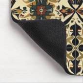 Elegant Floral Arabesque Mousepad (Ecke)