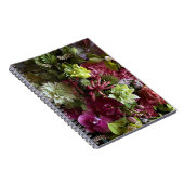Elegant Floral Arrangement Botanical Notebook Notizblock (Rechte Seite)