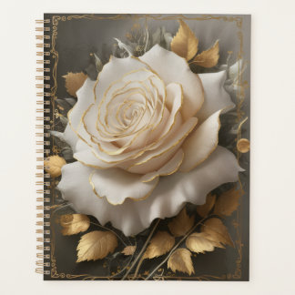 Elegant Floral Art Design Planner Planer