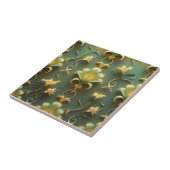 Elegant Floral Art Nouveau Ceramic Tile Fliese (Seite)