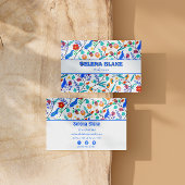 Elegant floral ästhetisch | Modern & stilvoll Visitenkarte