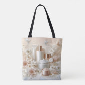Elegant Floral Beauty Cosmetic Salon Makeup Tasche (Rückseite)
