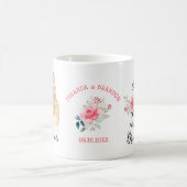 Elegant Floral Blond Boho Bridesmaid Vorschlag Kaffeetasse (Mittel)