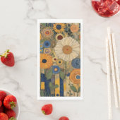 Elegant Floral Boho Erntedank Serviette (Beispiel)