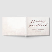 Elegant Floral Boho Wedding Gästebuch (Voll)