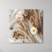 Elegant Floral Bouquet Wall Art Leinwanddruck (Vorderseite)