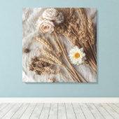 Elegant Floral Bouquet Wall Art Leinwanddruck (Insitu (Holzboden))